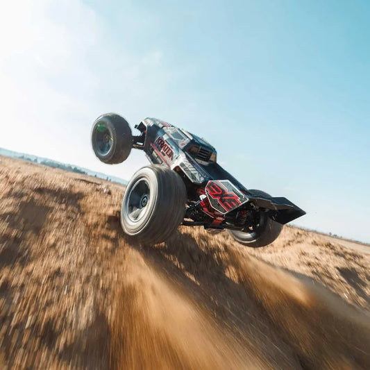 1:8 Kraton 6S EXB Ready To Run, Clipless Body, Basher Monster Truck RC Remote Controlled, Powerful And Stable With BrushleSS